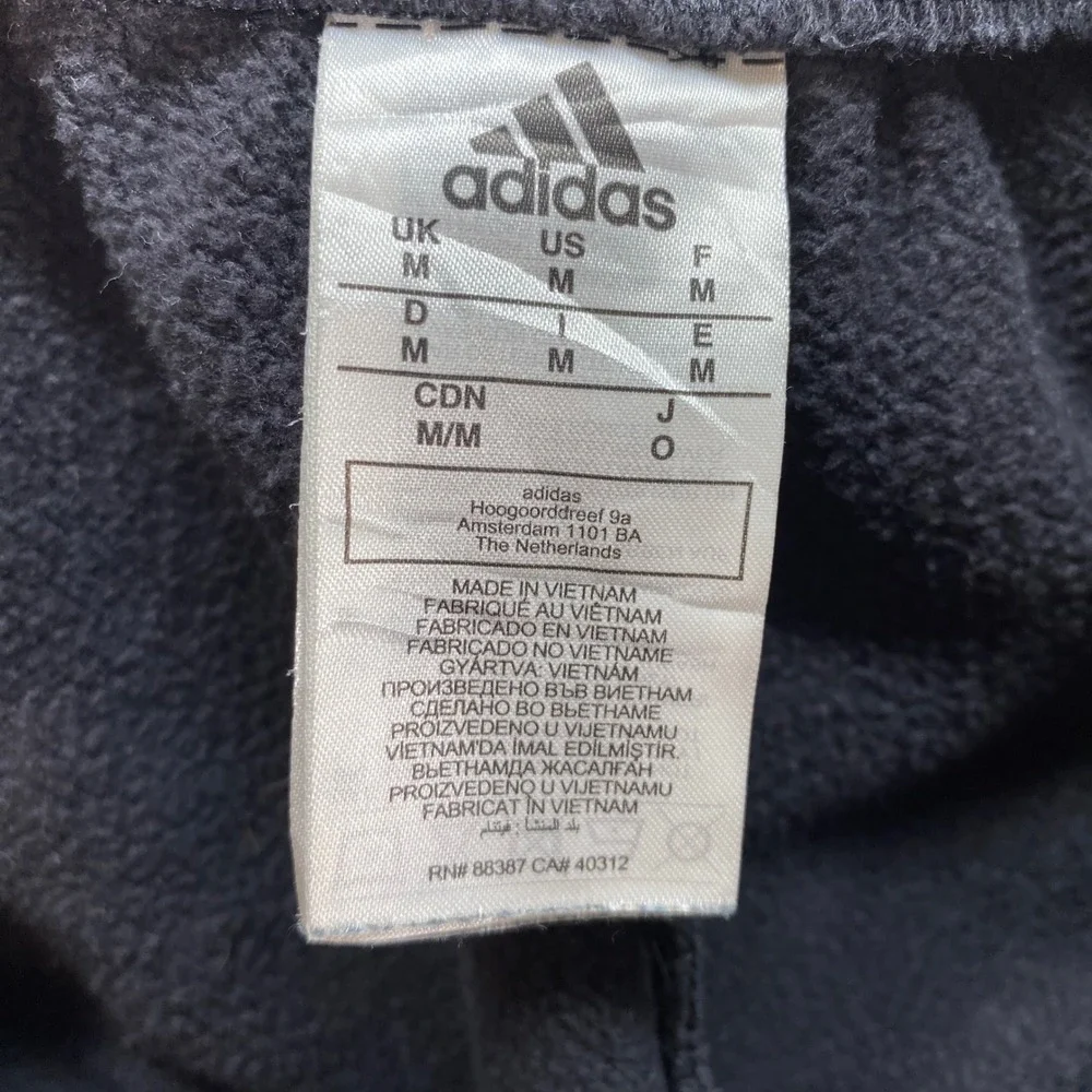 Adidas Sweatpants Mens‎ Black Size Medium Newton HS Logo Athletic Joggers